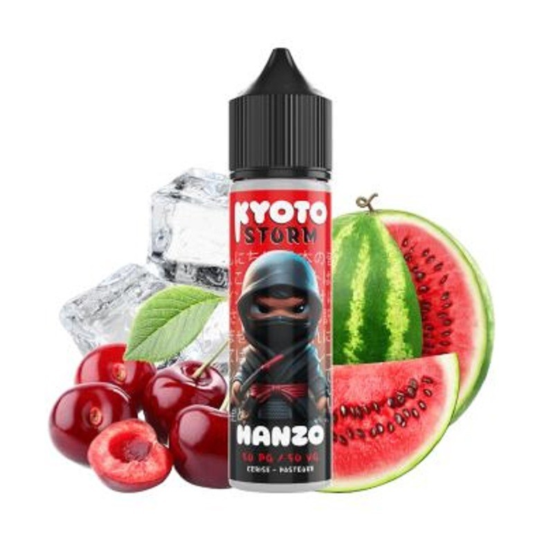 Hanzo - Kyoto Storm 50ml | E-liquide Premium sans Nicotine