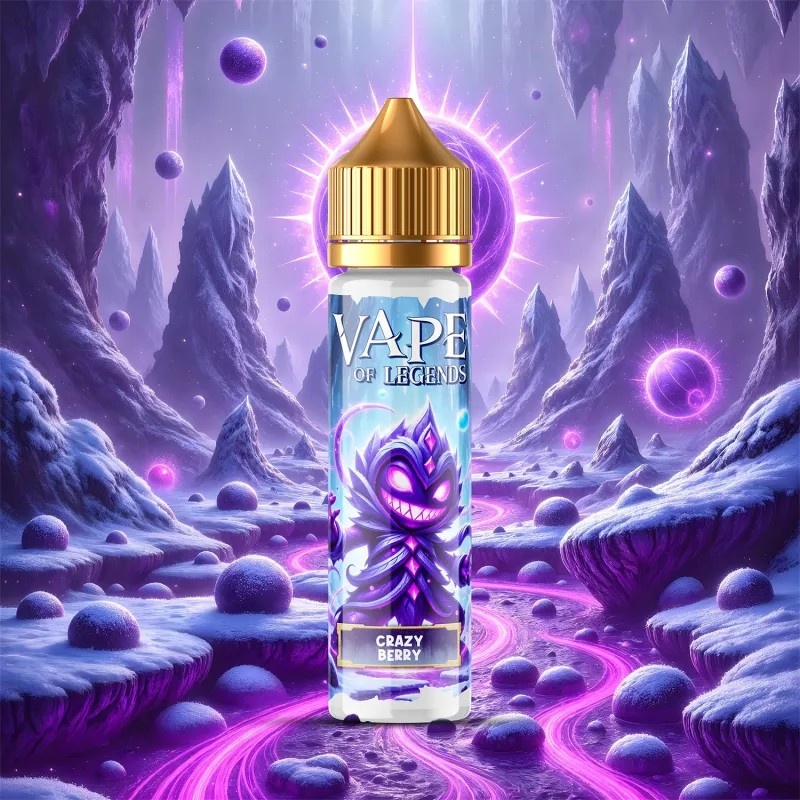 Crazy Berry - Vape of legends 50ml | E-liquide fruité haut de gamme
