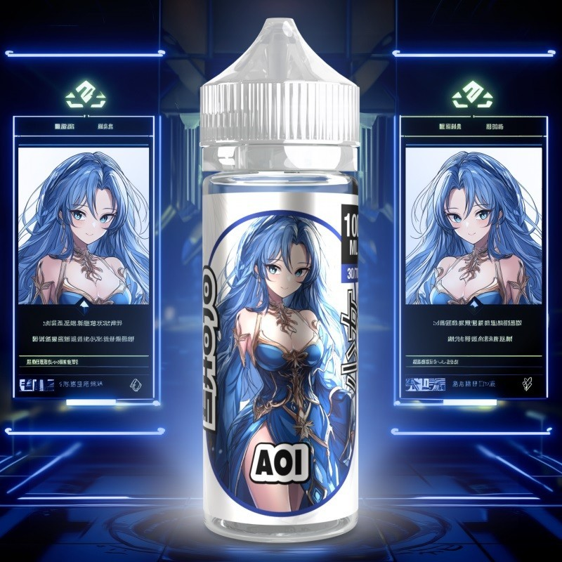 Aoi - Shojo 100ml - E-liquide haut de gamme sans nicotine