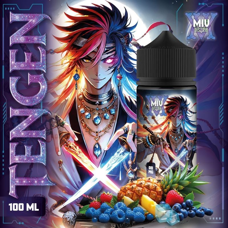 Tengen - Miv Distrib - E-liquide 100ml sans nicotine