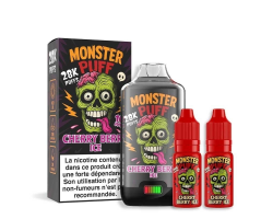 Cherry Berry - Monster Puff 28K : Kit Cigarette Électronique Haut de Gamme
