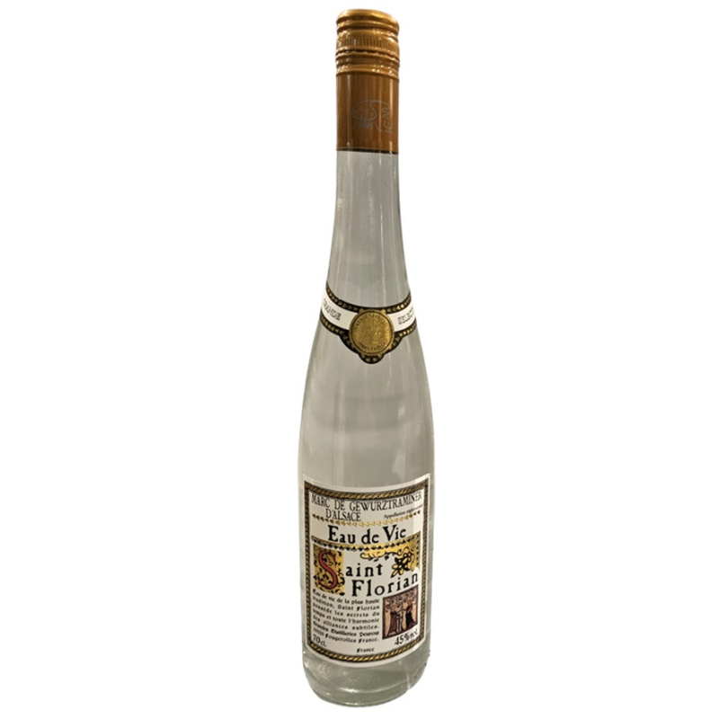 MARC DE GEWURZTRAMINER SAINT FLORIAN 70CL 45° - Un spiritueux d'exception