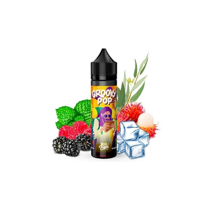 E-liquide Groovy Pop Big Papa 50ml - Saveurs intenses pour le vaping