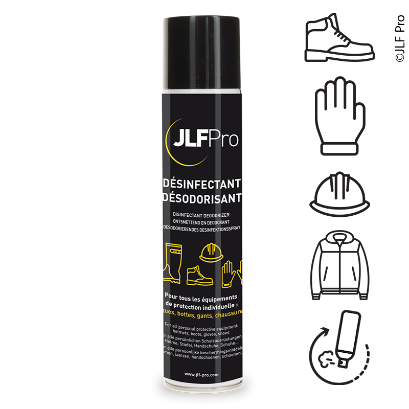 Spray Désinfectant et Désodorisant pour Chaussures - 300 ml