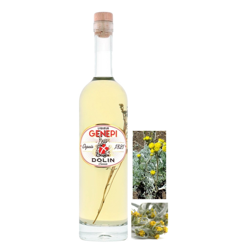 Génépi Dolin 1821 Liqueur 70cl 40° - Élégance et Tradition