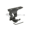Montage lunette QD Ø 30 mm avec rail supérieur - Équipement Sportif