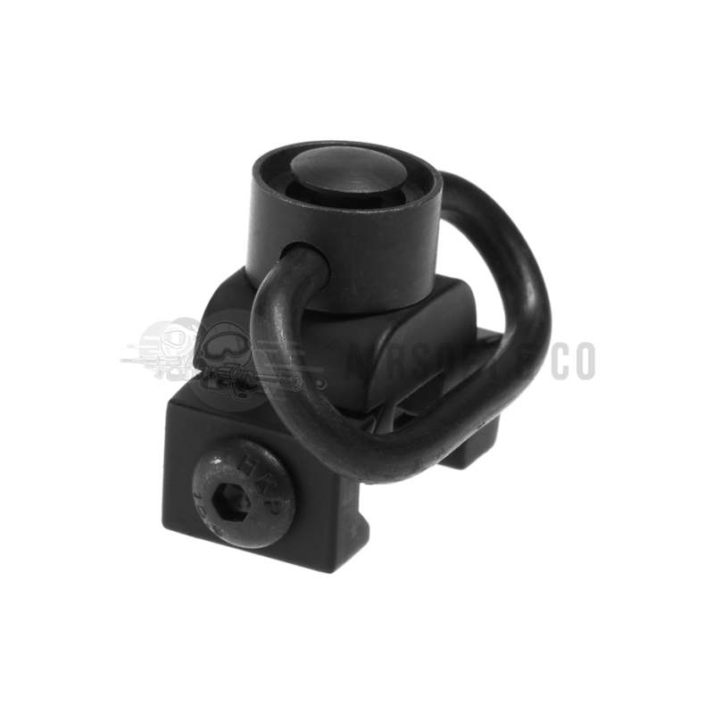 Picatinny QD Sling Swivel (Noir) - Équipement Sportif de Qualité