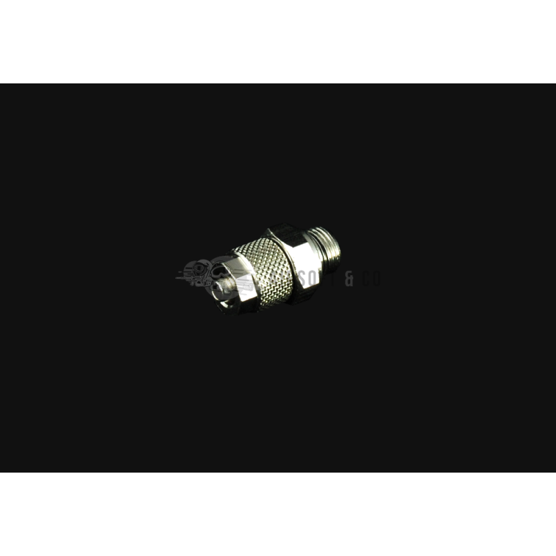 Mancraft - Raccord 1/8 NPT Mâle / Flexible Ø 6 mm | Équipement Sportif