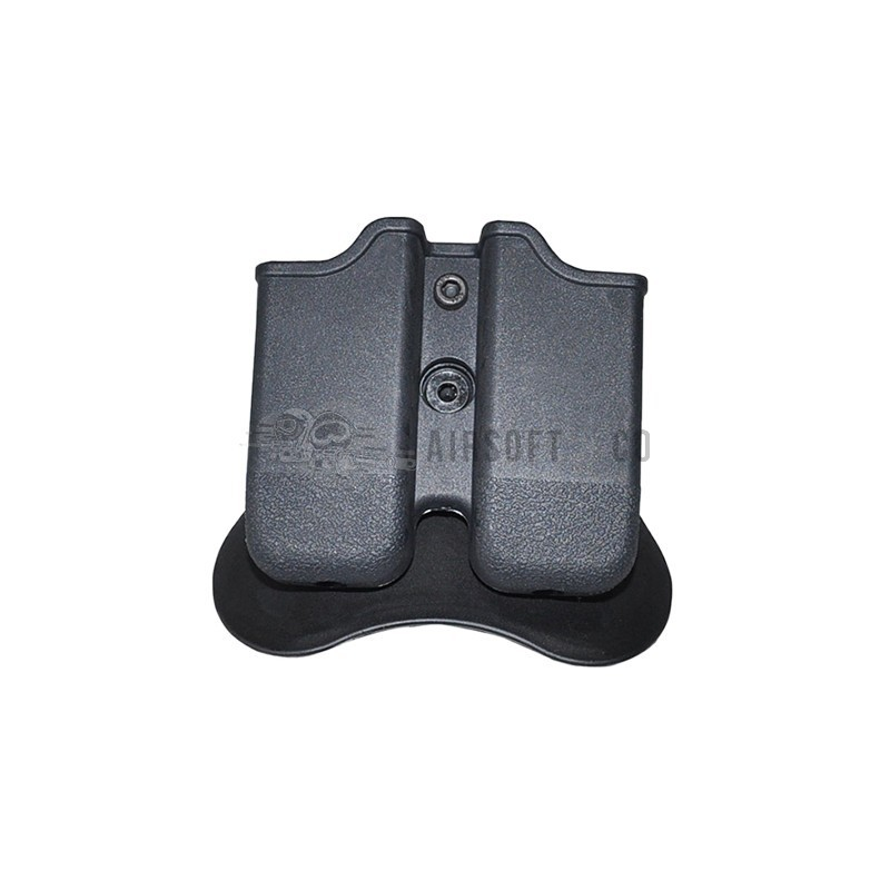 Porte-chargeur double GLOCK CYTAC - Black | Équipement Sportif
