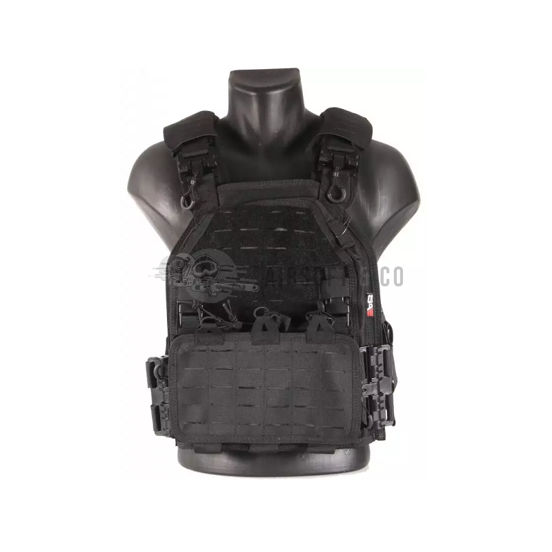 SWISS ARMS Porte-plaque Quick Detach BK - Équipement Sportif Haut de Gamme