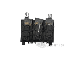 Porte-chargeurs Molle M4 / PA (3 emplacements) - BUAPCC | Équipement Sportif