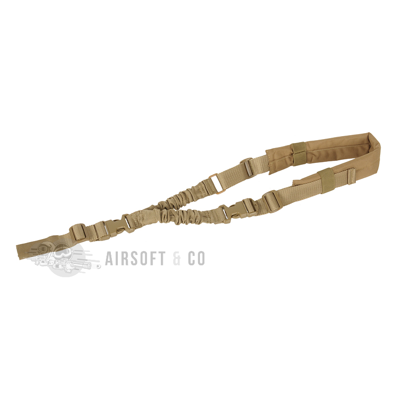 Sangle 1 point rembourrée Coyote Brown - Équipement Sportif Premium