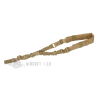 Sangle 1 point rembourrée Coyote Brown - Équipement Sportif Premium