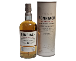 BenRiach Smoky 10 Ans Single Malt Speyside - Whisky Exceptionnel