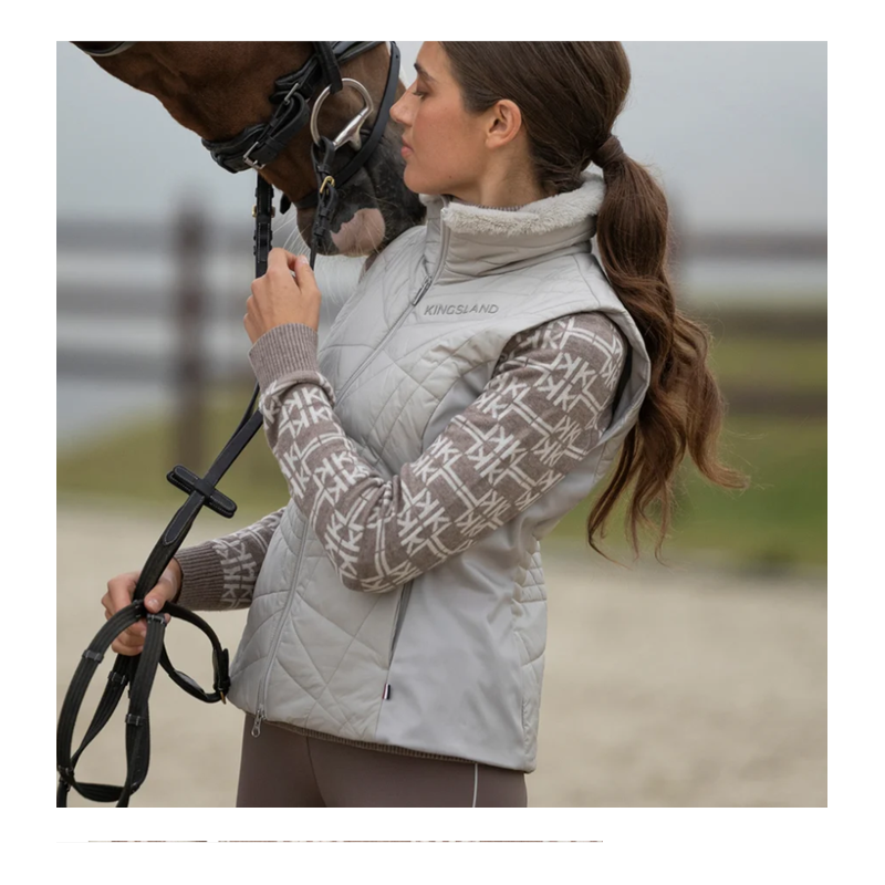 Pull col roulé KINGSLAND Annabella en laine | Accessoires élégants