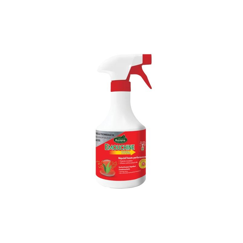 EMOUCHINE TOTAL 900 ml : Protection Insectes pour Chevaux