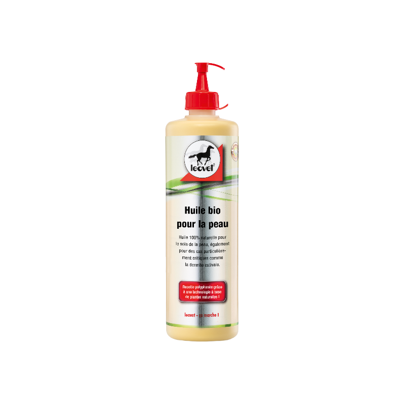 Huile anti démangeaison Leovet 500 ml - Soins pour chevaux