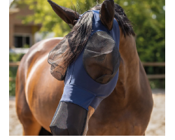 Bonnet anti-mouches QHP S Bug - Protection et confort pour votre cheval