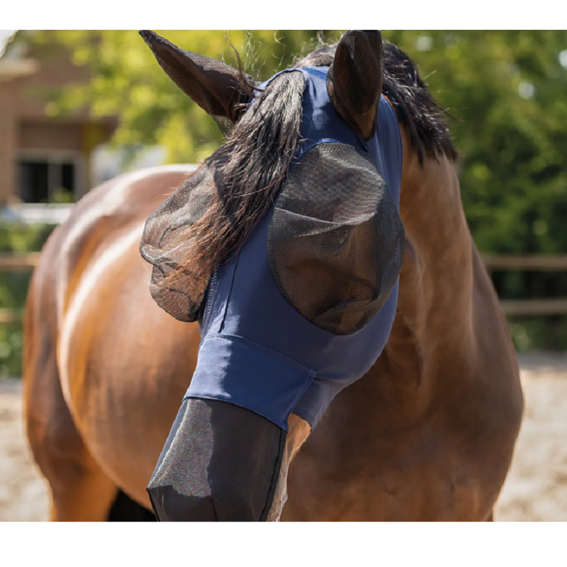 Bonnet anti-mouches QHP S Bug - Protection et confort pour votre cheval