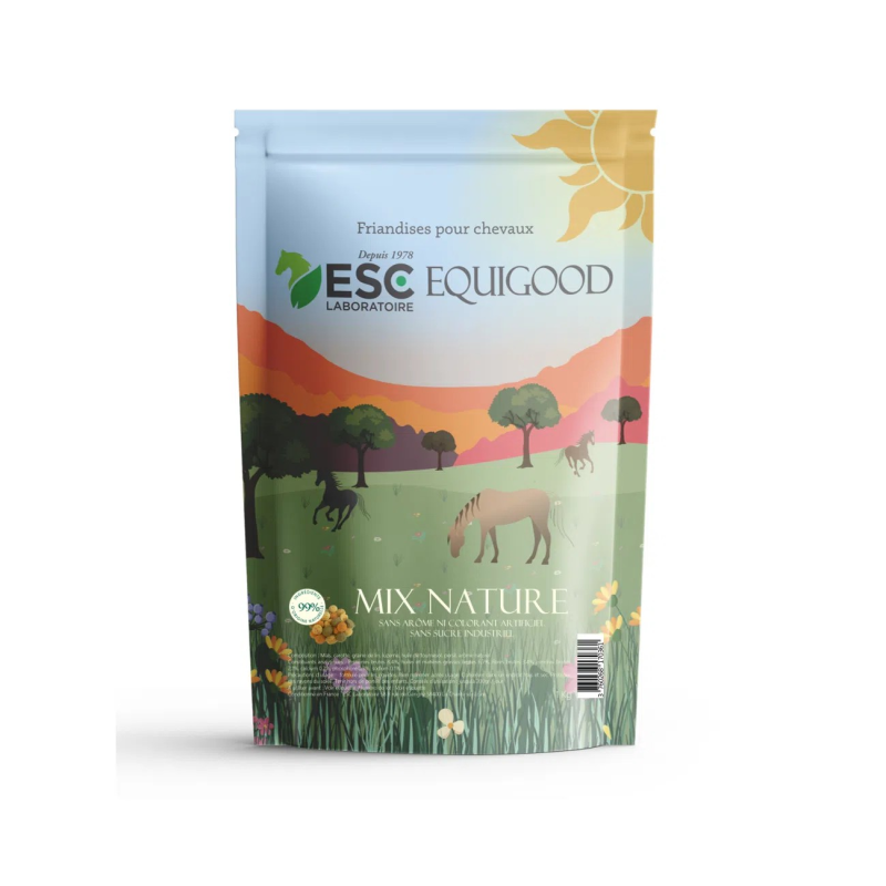 EQUIGOOD Nature ESC 1 kg - Friandises naturelles pour chevaux