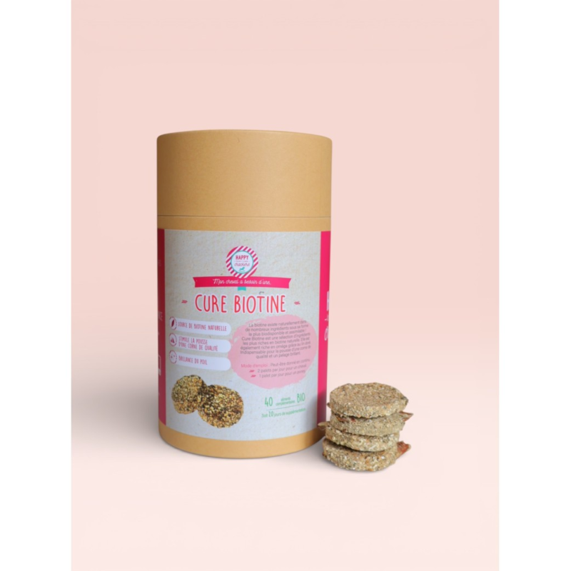 CURE BIOTINE HAPPY CRACKERS - Complément bio pour chevaux