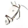 Bridon Flash Equipe - Confort et Élégance Italienne pour Chevaux