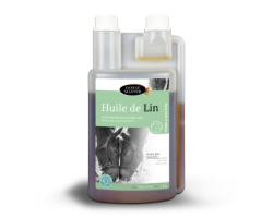 Huile de lin Farnam - Complément élevé en oméga 3 pour chevaux