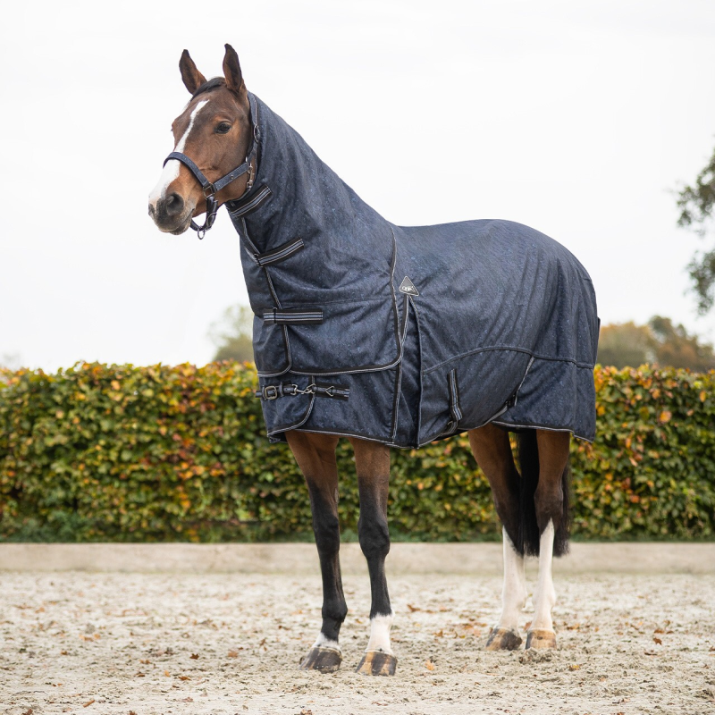 Couverture d'hiver QHP 1200D 150 g - Protection optimale pour votre cheval