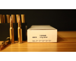 Munitions Hornady 7,62x54 R, 174 gr BTBP - Performance et Précision