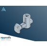 Jonction rapide 0° R8 Bosch Rexroth en acier galvanisé
