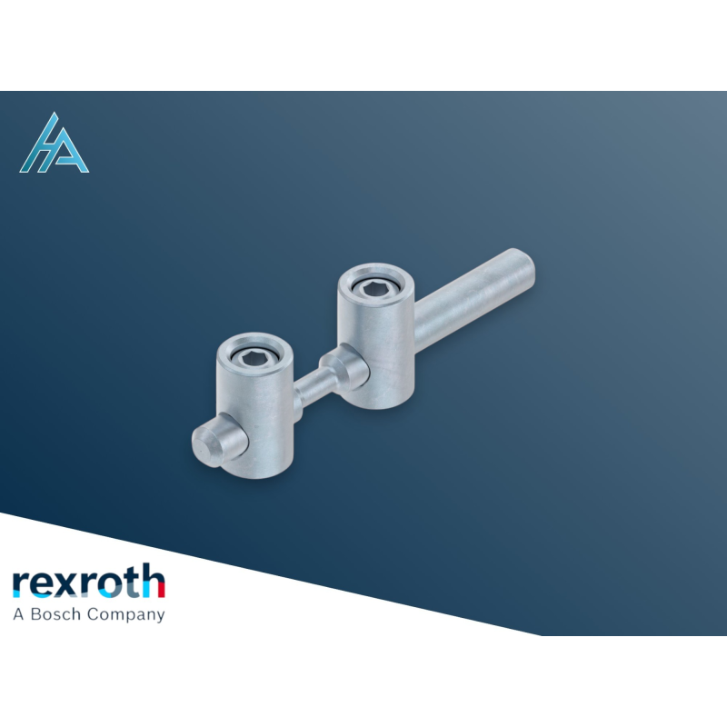 Jonction rapide pliable S/S R10 Bosch Rexroth - Acier inoxydable
