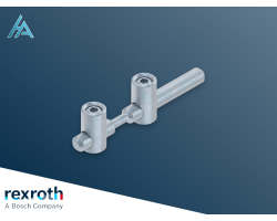 Jonction rapide pliable S/S R8 Bosch Rexroth - Acier inoxydable de qualité