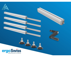 Système Ergoswiss hydraulique TQ - Réglage en hauteur 350kg