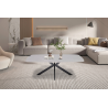 Table basse Apollo 130 cm Ovale - Pierre Gris