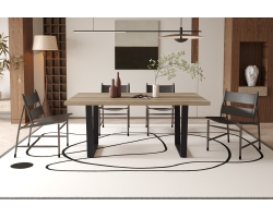 Table 'Armin' 180 cm - Élégance et Robustesse | Meubles
