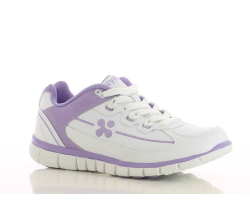 Baskets de travail femme médicale Sunny violet Oxypas | Confort & Sécurité