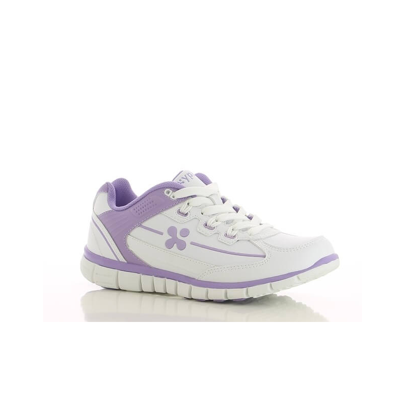 Baskets de travail femme médicale Sunny violet Oxypas | Confort & Sécurité