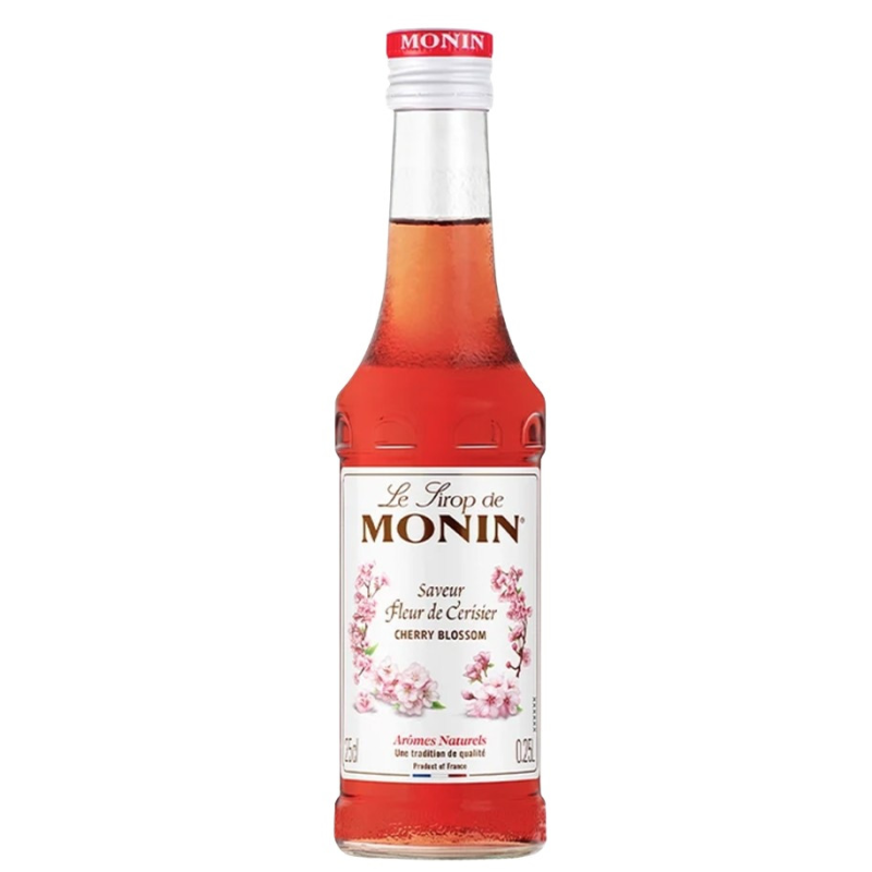 Sirop de fleur de cerisier 25cl Monin - Élégance florale en bouteille
