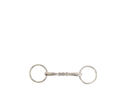 Mors double brisure BR 16 mm - Confort et Élégance pour Chevaux