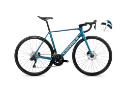Orbea Orca M30i 53 Slate Blue-Halo Silver - Vélo de Route Haut de Gamme