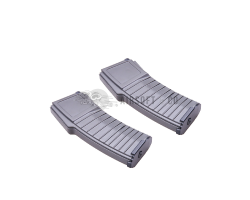 Lot de 2 chargeurs Mid-cap KAC PDW AEG - Équipement Sportif