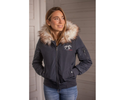 Bombers Pénélope Lyon Glitter - Blouson élégant pour cavalières