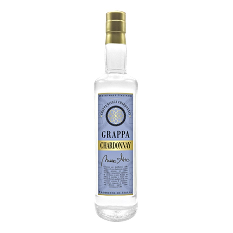 Grappa Chardonnay Maso Alto - Liqueur Italienne Haut de Gamme