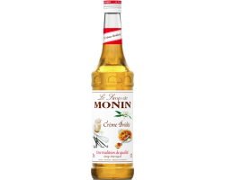 Sirop Crème Brûlée Monin 70 cl - Boissons Gourmandes