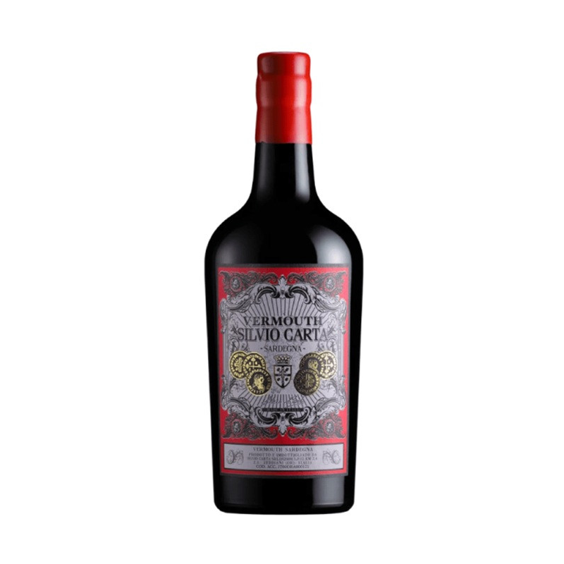 VERMOUTH ROUGE SILVIO CARTA ITALIE 75CL 18°