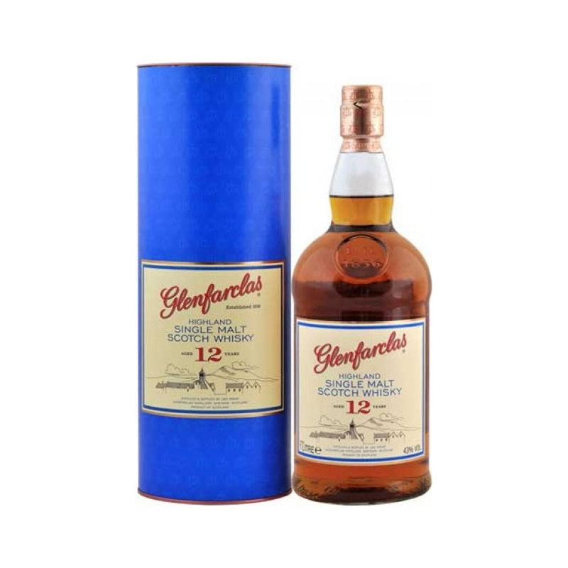 GLENFARCLAS 12 ANS SINGLE MALT SPEYSIDE WHISKY 100CL 43º