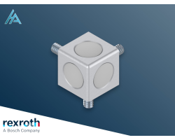 Raccord en cube 45/3 SILVER SET Bosch Rexroth